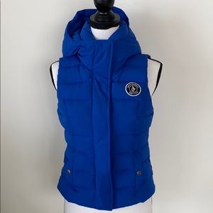 Puffy Vest Electric Blue